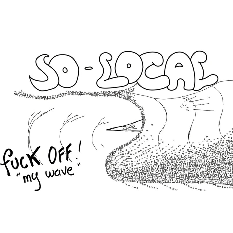 F*CK OFF MY WAVE (Hight Quality Sticker)